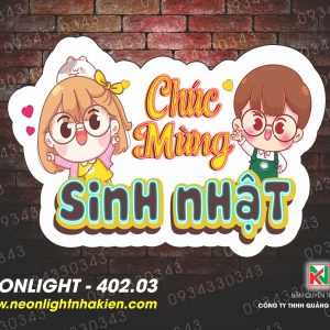 Đèn Led Neon Sinh nhật 402.03