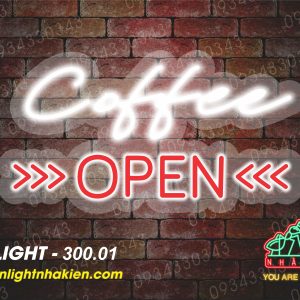 Đèn Led Neon cho coffee
