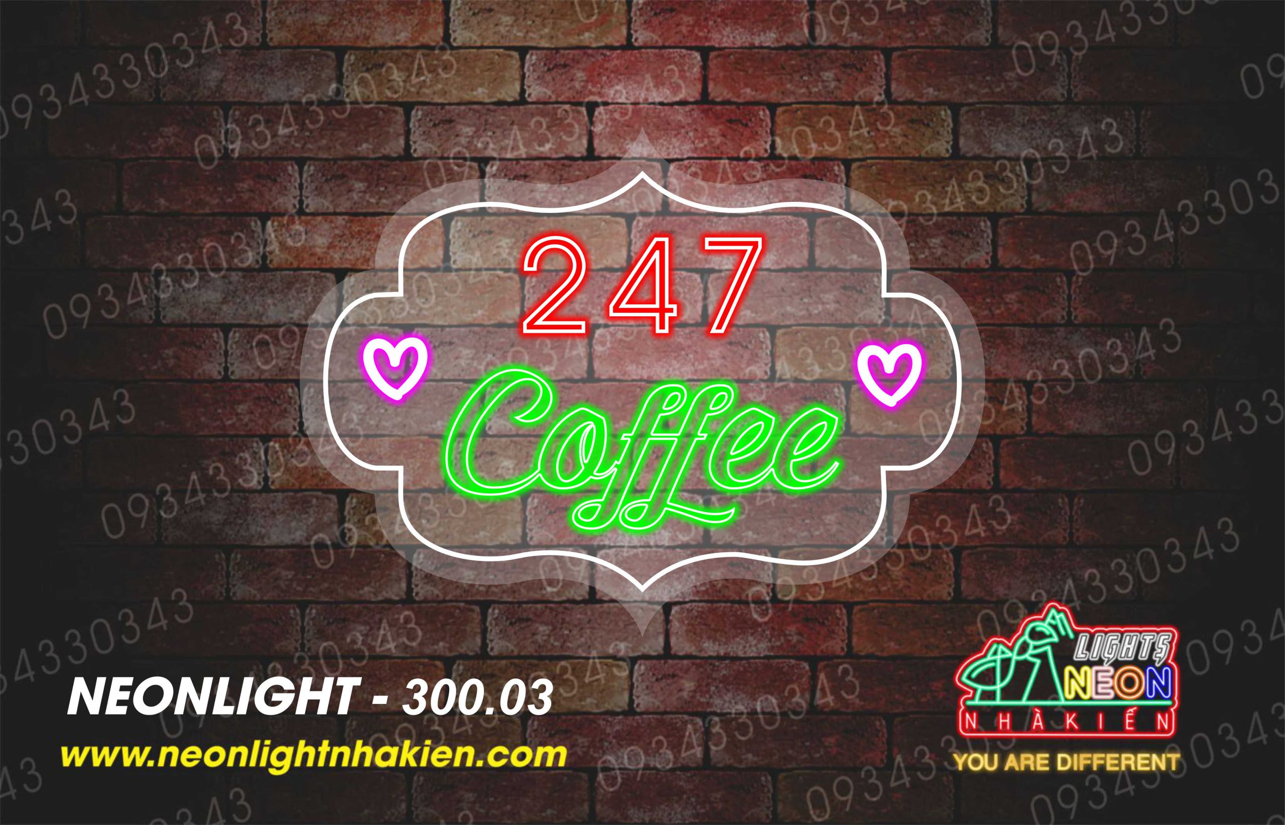 Đèn Led Neon cho Coffee