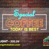 Đèn Led Neon chp coffee
