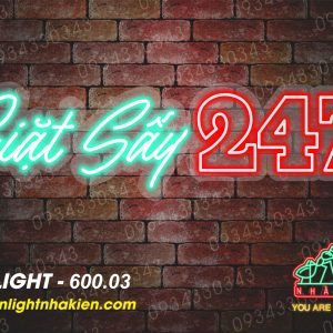 Đèn Led Neon cho giặt ủi