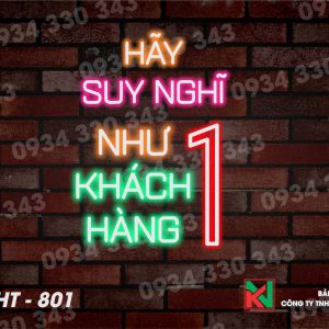 Đèn Led Neon Tranh động lực 801
