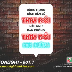 Đèn Led Neon Tranh động lực 801.1