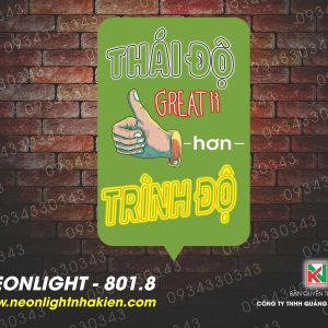 Đèn Led Neon Tranh động lực 801.8