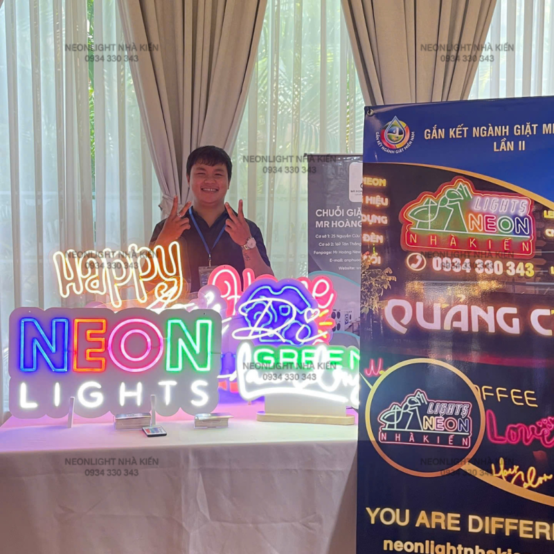 Đèn Led Neon Nhà Kiến