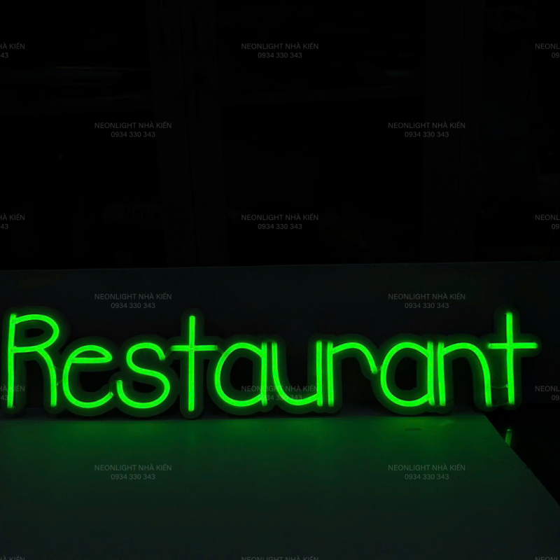 Đèn Led Neon cho nhà hàng