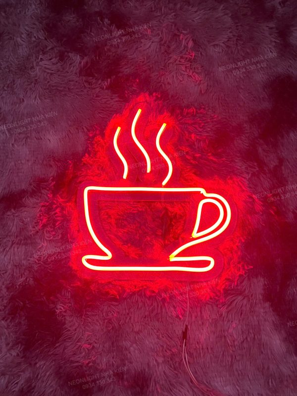 Đèn Led Neon ly cafe