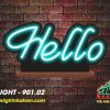 Đèn Led NeonLight để bàn