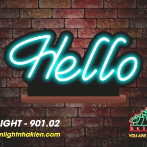 Đèn Led NeonLight để bàn