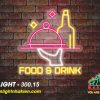 Đèn Led Neon cho nhà hàng