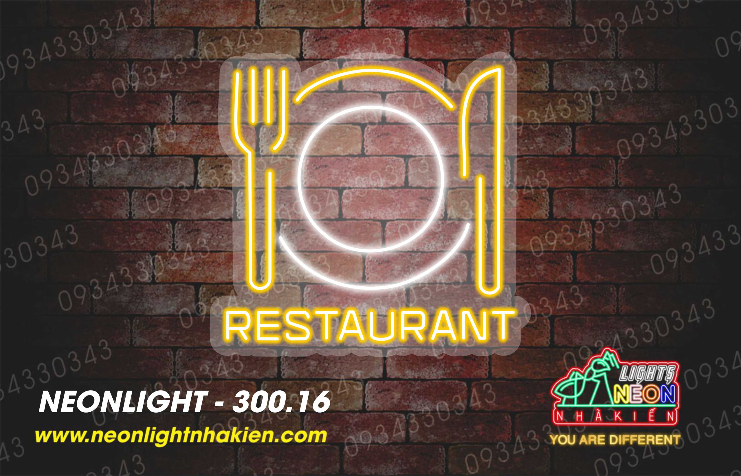 Đèn Led Neon cho nhà hàng