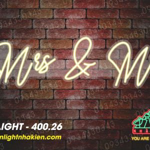Đèn Led Neon cho Wedding