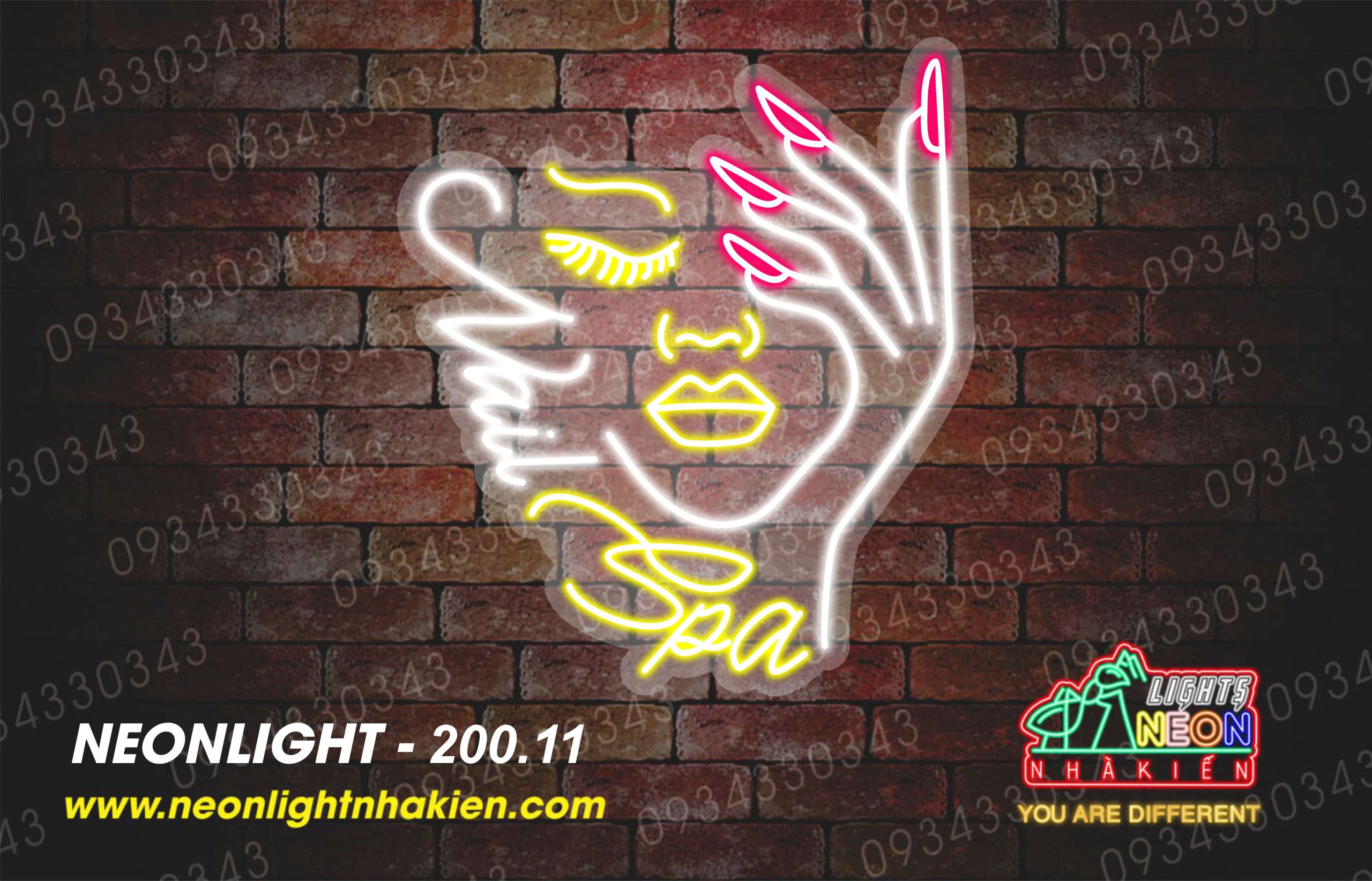 Đèn Led Neon cho ngành Nails