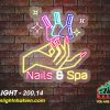 Đèn Led Neon cho Nail Spa