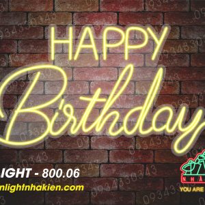 Đèn Led Neon cho sinh nhật