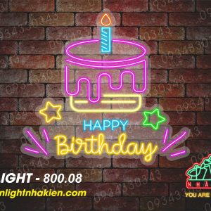 Đèn Led NeonLight cho Sinh nhật