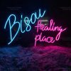Đèn Led Neon Bisou Healing Place