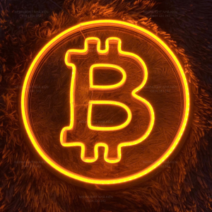 Đèn Led Neon Logo Bitcoin