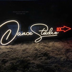 Đèn Led Neon Nhà Kiến - Dance Studio