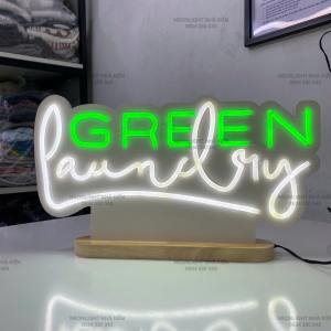 Đèn Led Neon để bàn lễ tân