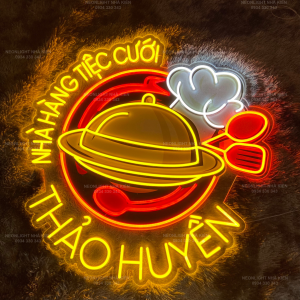 Đèn Led Neon trang trí nhà hàng, quán cafe