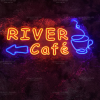 Đèn Led Neon trang trí quán cafe - nhà hàng