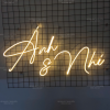 Đèn Led Neon dâu rể - Ánh & Nhi