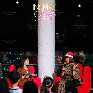 Đèn Led Nen trang trí sự kiện - Inspire Meeting
