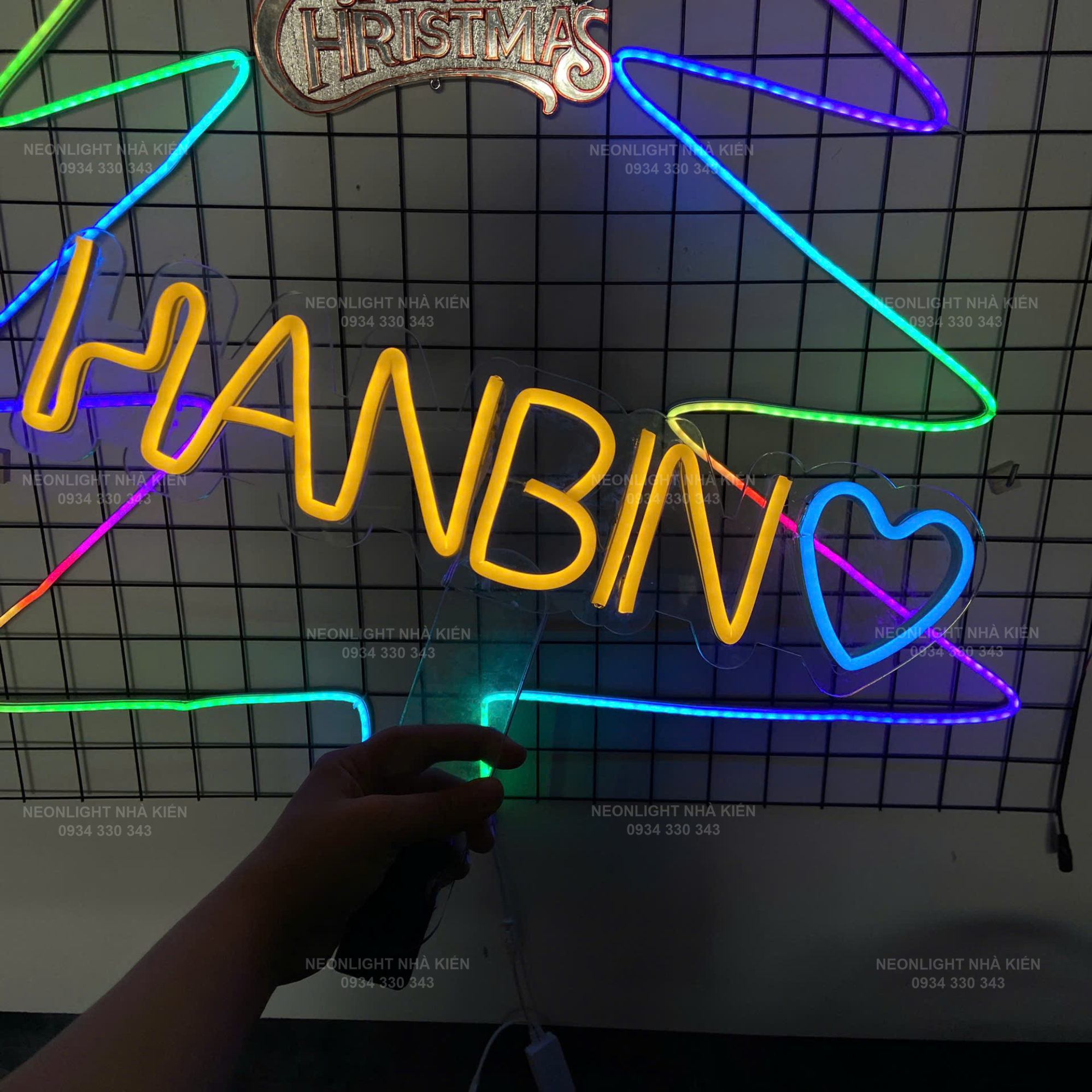 Đèn Led Neon cầm tay - HANBIN