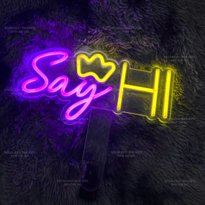 Đèn Led Neon cầm tay - Say Hi