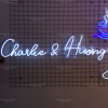 Đèn Led Neon dâu rể - Charlie & Hương