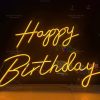 Đèn Led Neon Happy Birthday treo dây