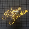 Đèn Led Neon tên dâu rể - Karen Fordan
