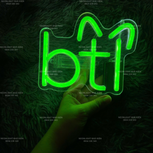 led kẹp điện thoại tên idol - BTL