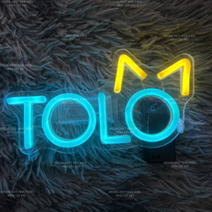 Đèn Led Neon tên idol kẹp đt - TOLO