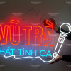 Đèn Led Neon trang trí quán cafe - Vũ Trà hát tình ca