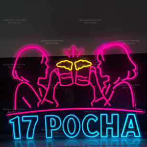 Đèn Led Neon trang trí nhà hàng - 17 POCHA